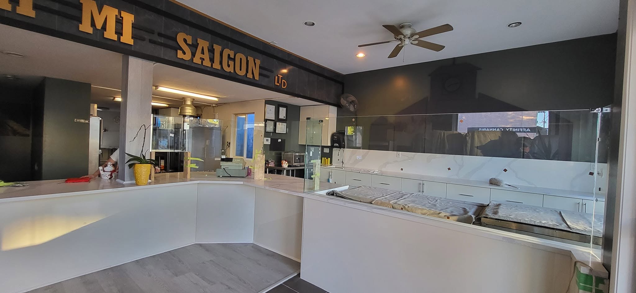 Custom commercial restaurant counter cabinets Vancouver BC